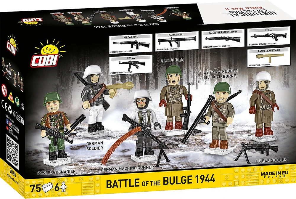 Cobi Klocki bitwa o ardeny 1944 75 klocków