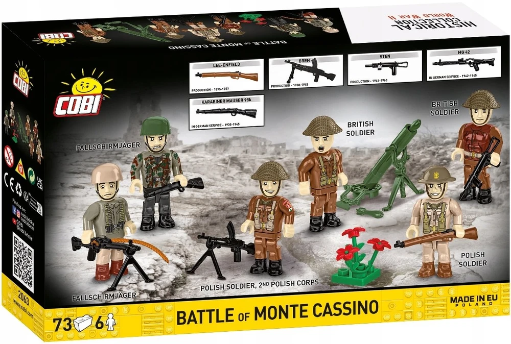 Cobi Klocki Montekasino mūšio blokai