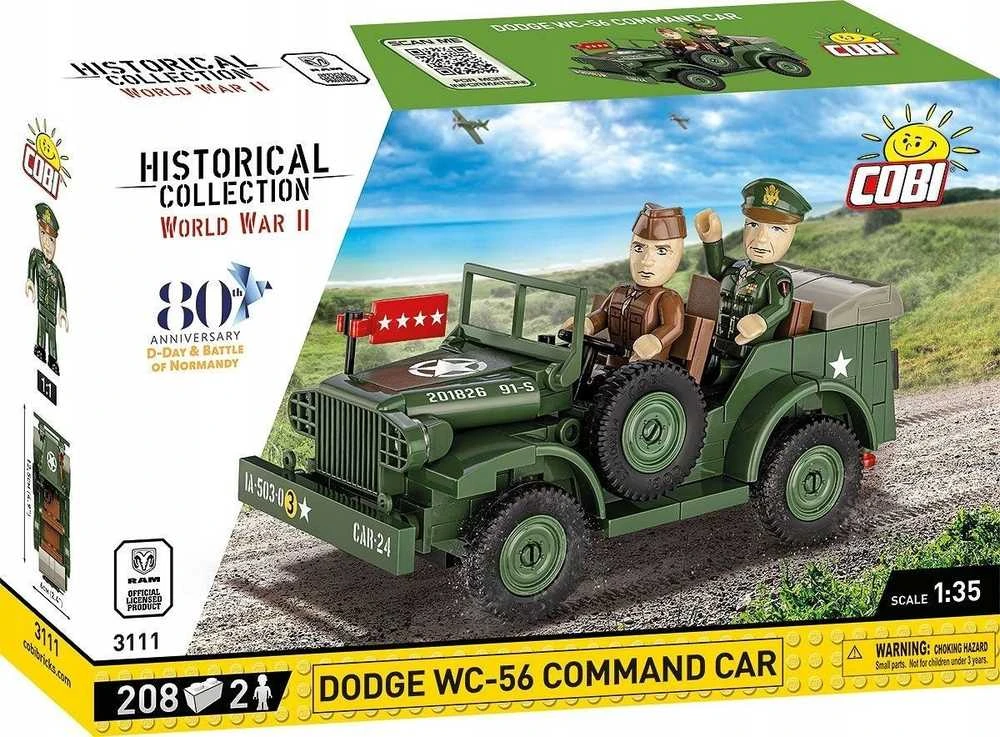 COBI HC II WWII Dodge WC-56 Command Car 208kl 3111