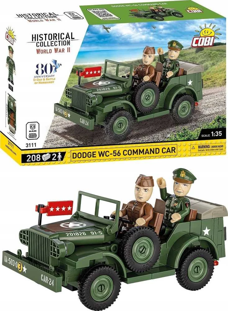 COBI HC II WWII Dodge WC-56 Command Car 208kl 3111