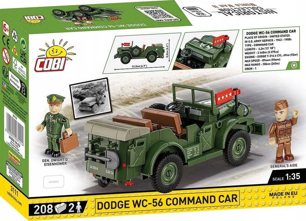 COBI HC II WWII Dodge WC-56 Command Car 208kl 3111