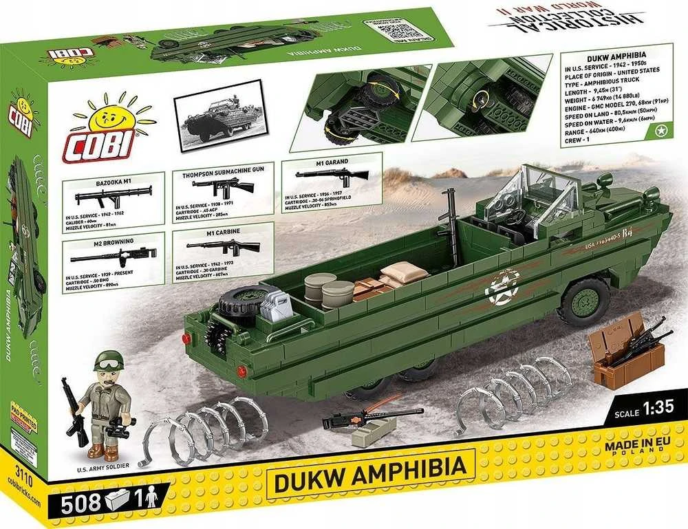 Cobi Klocki DUKW Amphibia