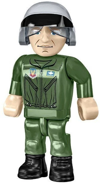 Cobi Klocki F-16d kovos sakalo blokai 436 vienetai
