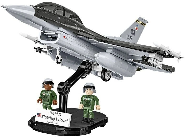 Cobi Klocki F-16d kovos sakalo blokai 436 vienetai
