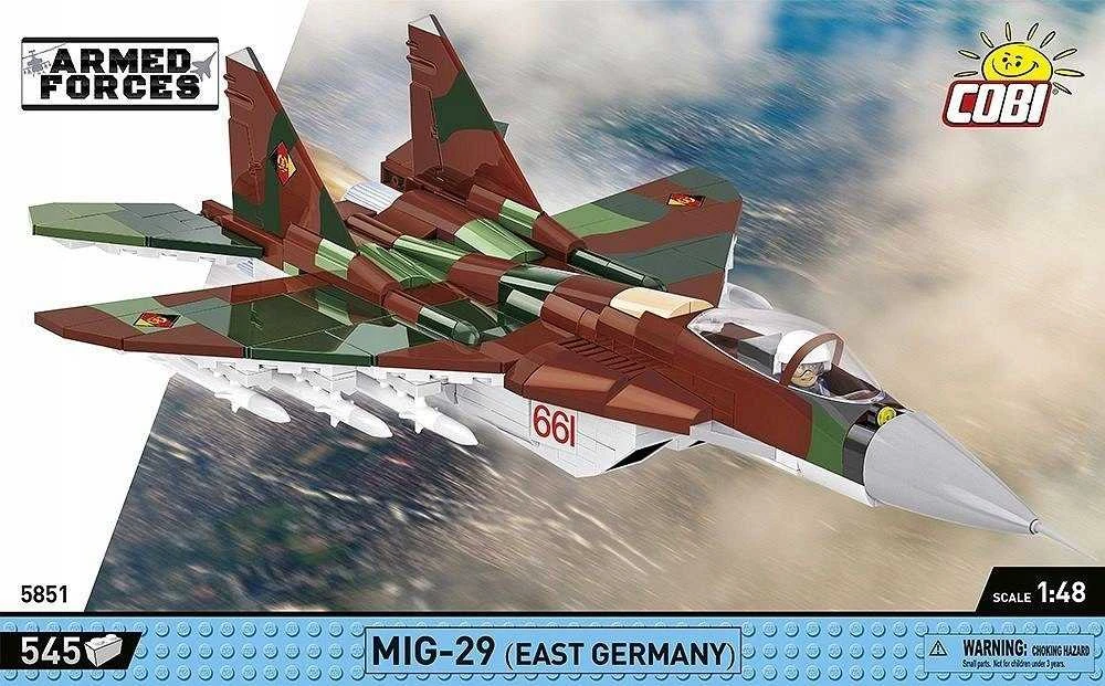 Cobi Klocki Ginkluotųjų pajėgų Mig-29 blokai (Rytų Vokietija)