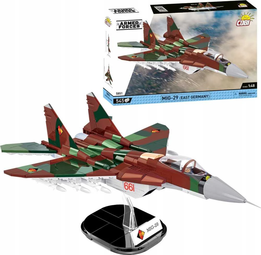 Cobi Klocki Ginkluotųjų pajėgų Mig-29 blokai (Rytų Vokietija)