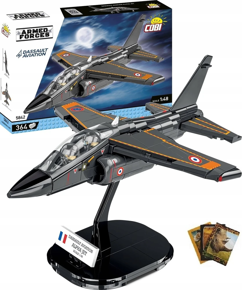 Cobi Klocki ginkluotųjų pajėgų Alpha Jet 364 blokai
