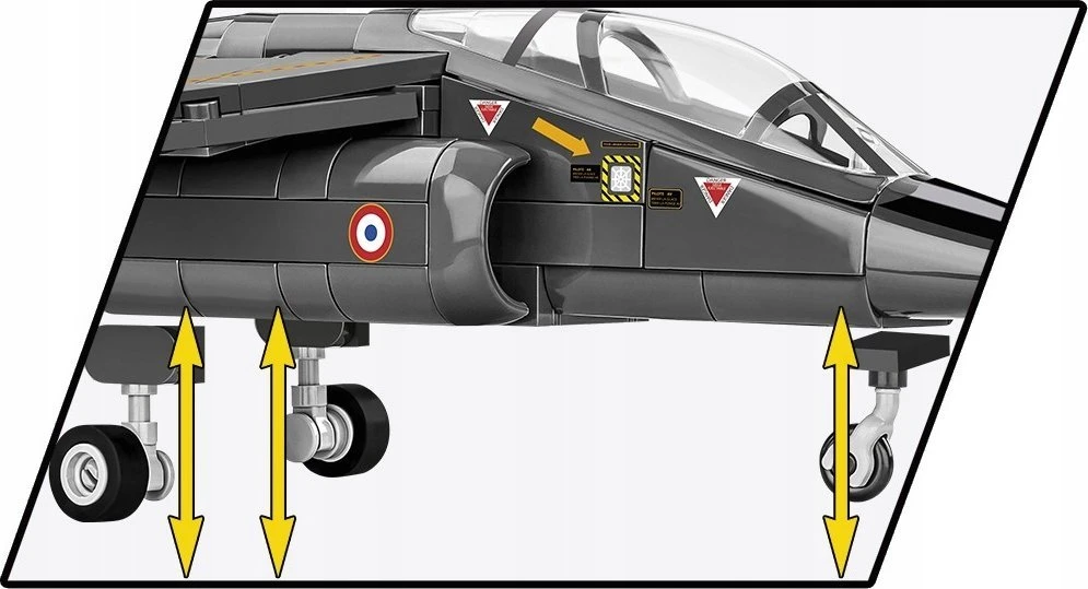 Cobi Klocki ginkluotųjų pajėgų Alpha Jet 364 blokai