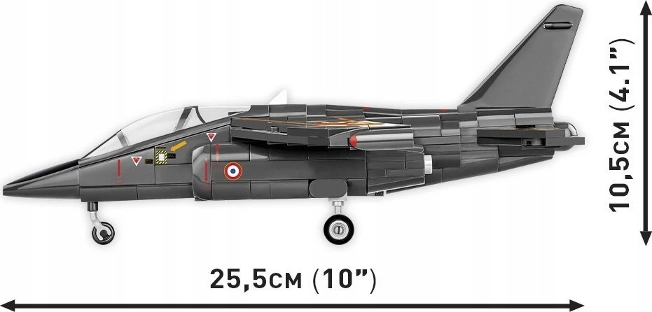 Cobi Klocki ginkluotųjų pajėgų Alpha Jet 364 blokai