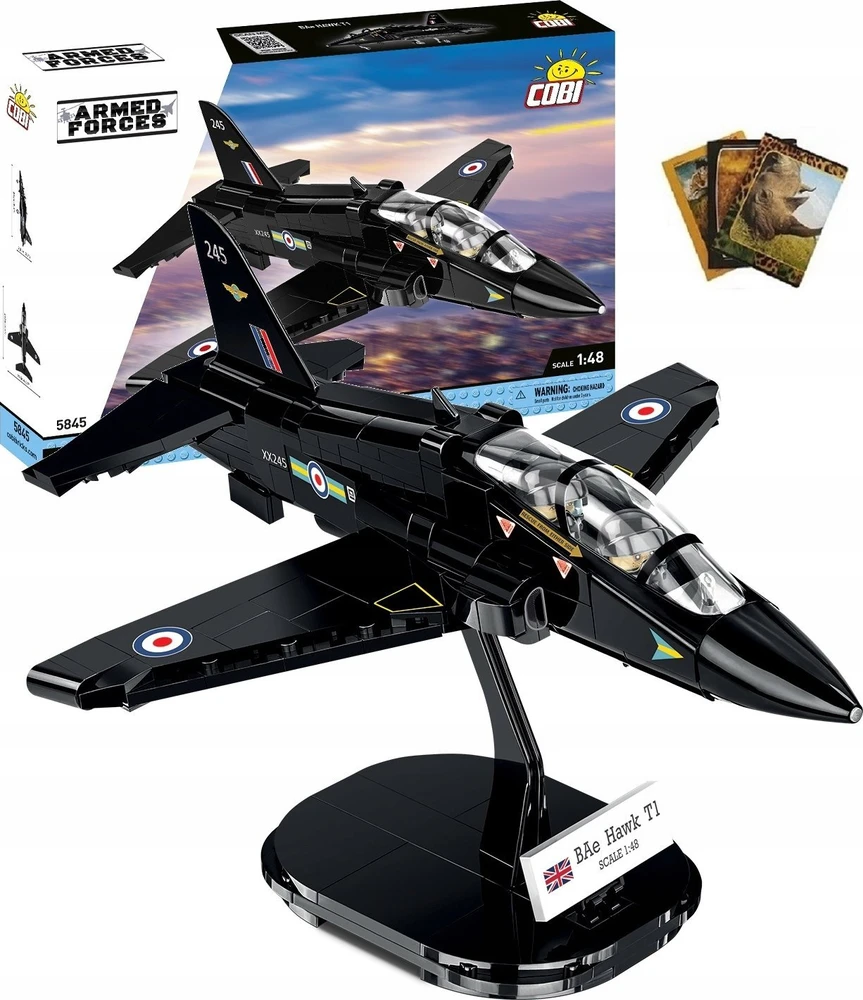 Cobi Klocki ginkluotųjų pajėgų BAe Hawk T1 362 blokai