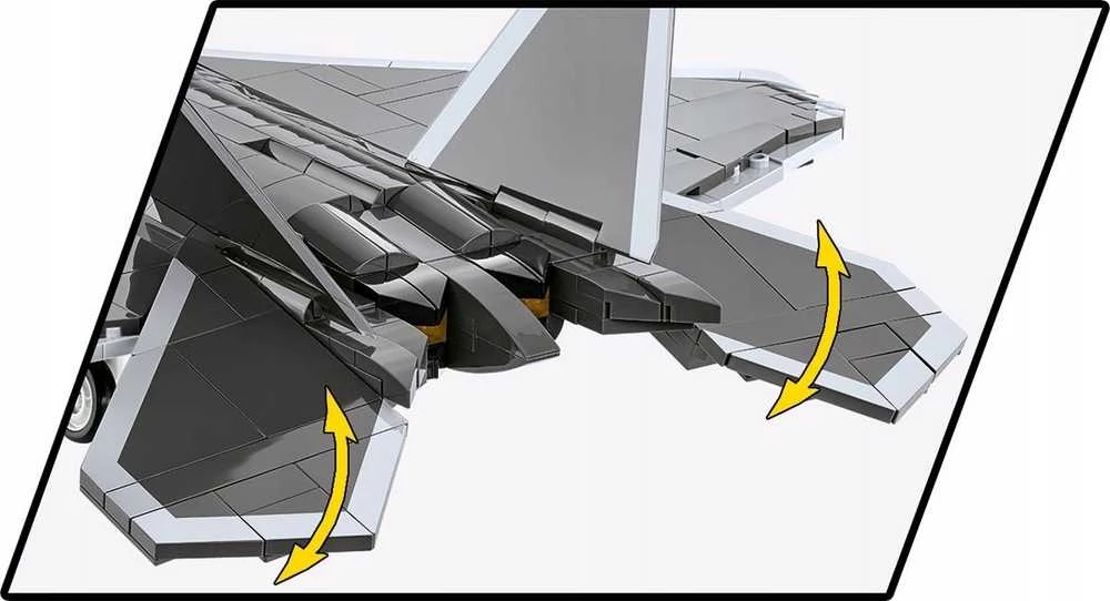 Cobi Klocki Ginkluotųjų pajėgų „Lockheed F-22 Raptor“ blokai