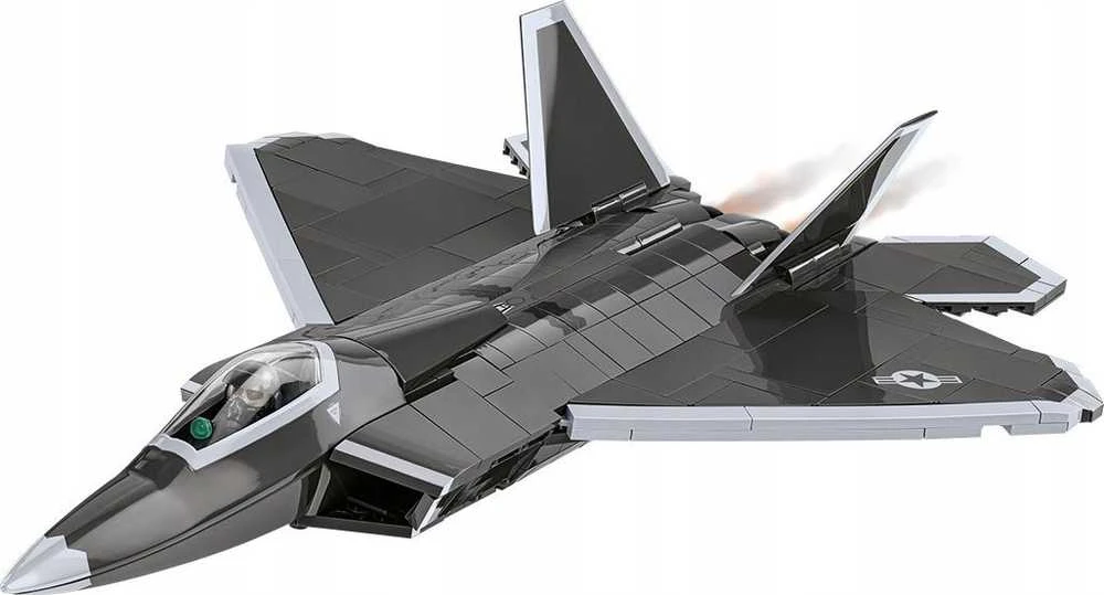 Cobi Klocki Ginkluotųjų pajėgų „Lockheed F-22 Raptor“ blokai