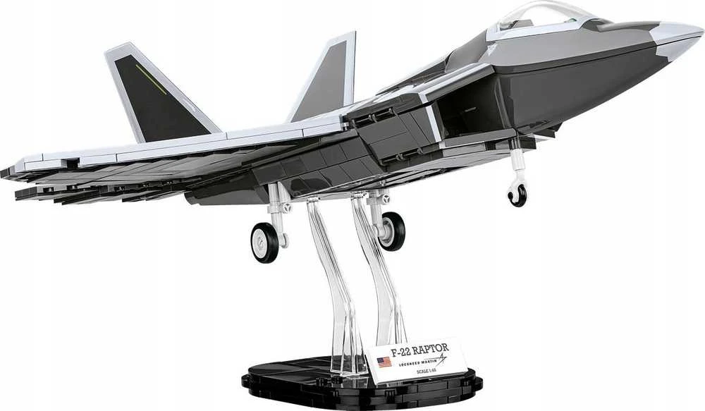 Cobi Klocki Ginkluotųjų pajėgų „Lockheed F-22 Raptor“ blokai