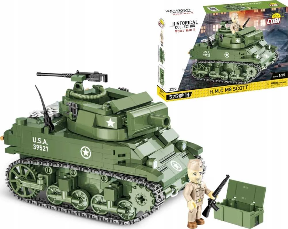 Konstruktorius Cobi H.M.C M8 Scott, 525 dal.