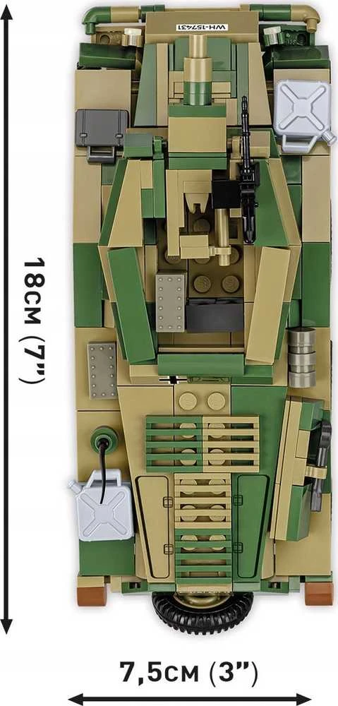 Cobi Klocki istorinė kolekcija Sd.Kfz. 234/3 stuburo