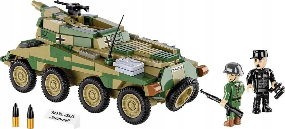 Cobi Klocki istorinė kolekcija Sd.Kfz. 234/3 stuburo