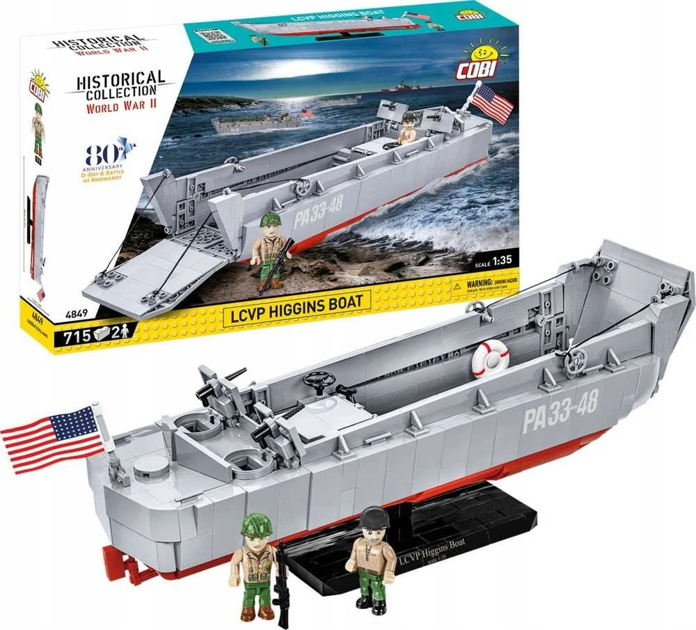 Cobi Klocki istorinės kolekcijos LCVP Higginso valtis