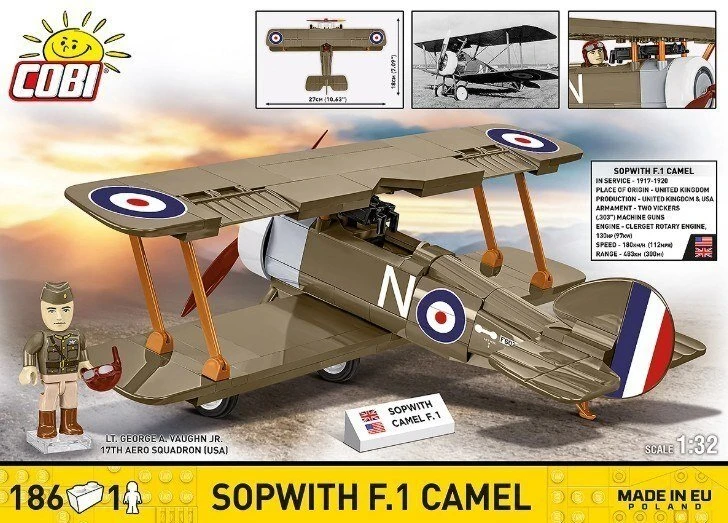Cobi Sopwith f.1 kupranugario pagalvėlės