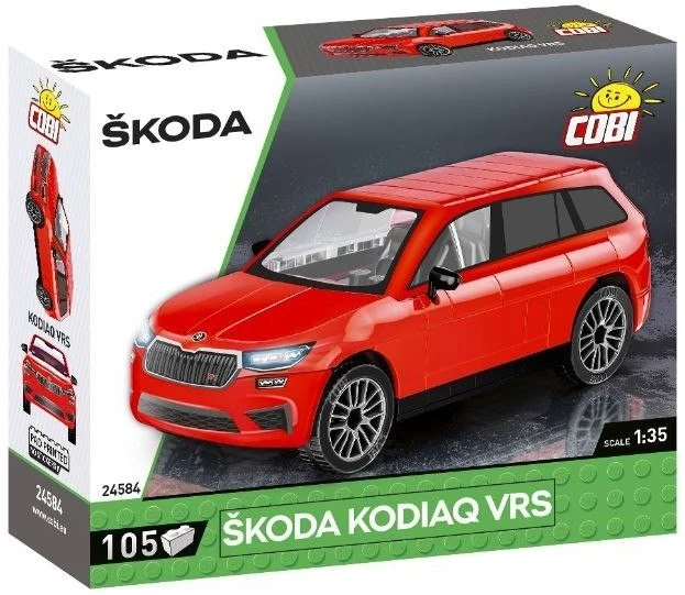 „Cobi Skoda Kodiaq VRS“ konstrukciniai kaladėlės