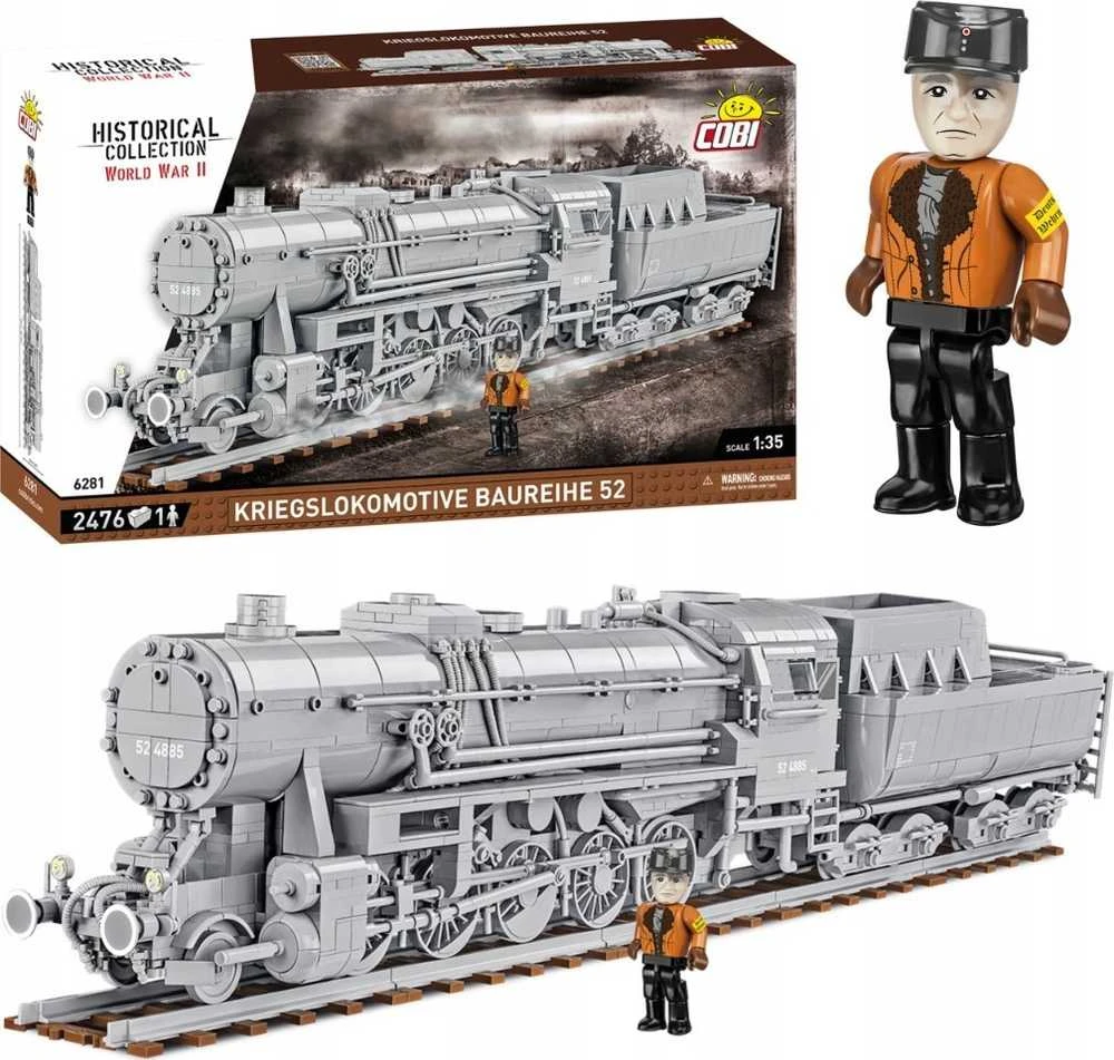 COBI TRAINS Kriegslokomotive Baureihe 52 2400 6281