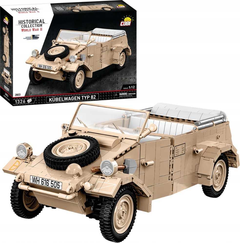Konstruktorius Cobi Kübelwagen Typ 82 visureigis 2803, 1326 d.
