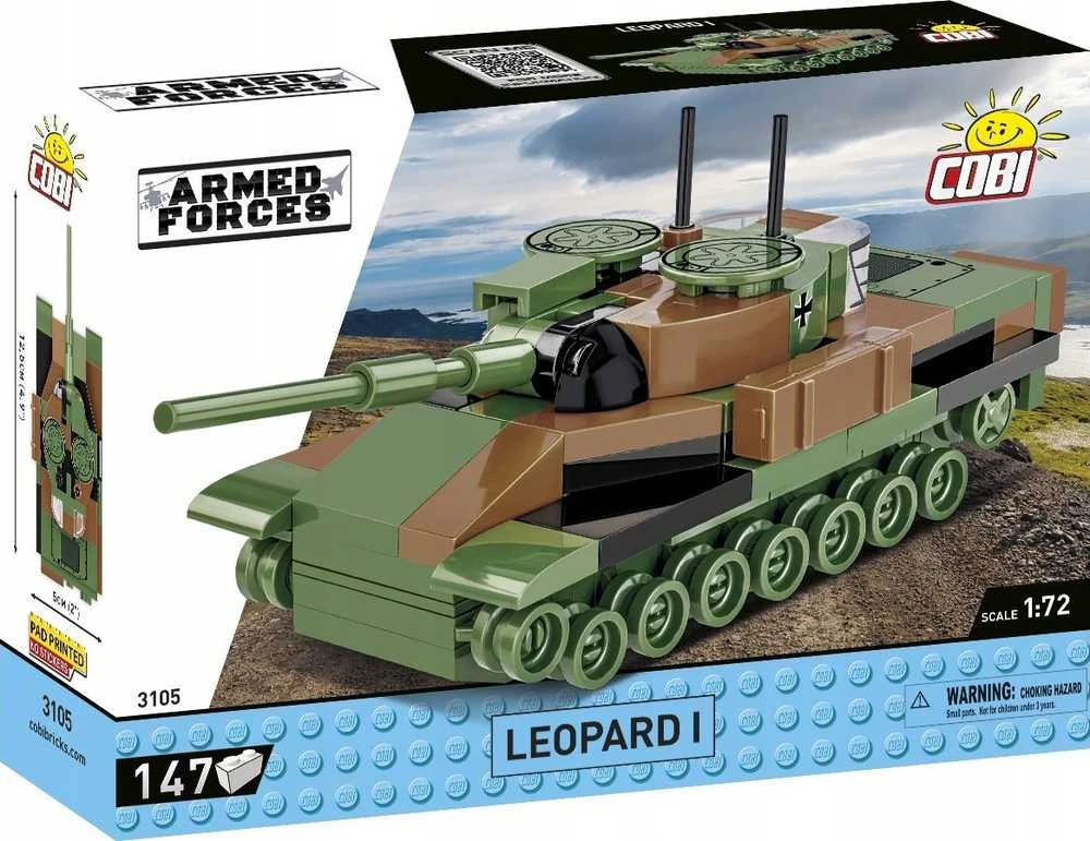 COBI ARMEDIATE FORCES Leopard I 147kl 3105