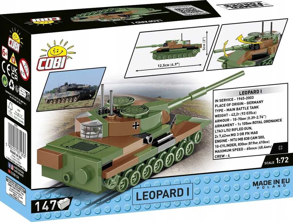 COBI ARMEDIATE FORCES Leopard I 147kl 3105