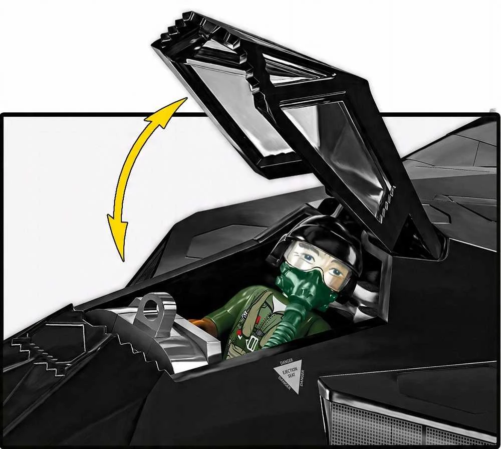 Cobi „Lockheed F-117 Nighthawk 795“ blokai