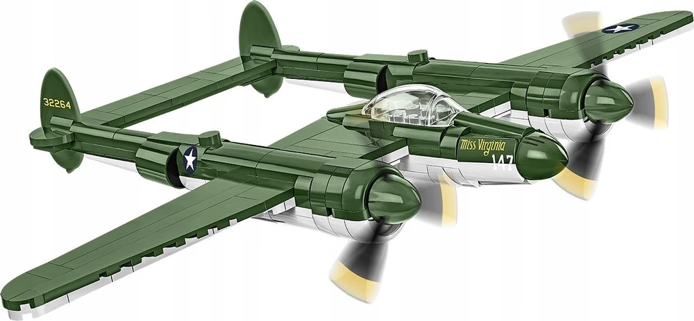 Klocki Lockheed P-38 Lightning 332 klocki