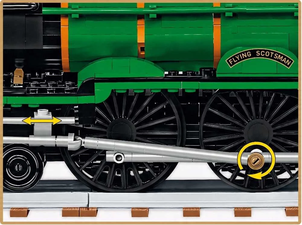 Cobi „Flying Scotsman BSL“ lokomotyvų blokai