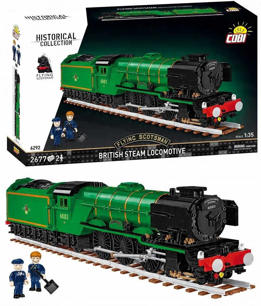 Cobi „Flying Scotsman BSL“ lokomotyvų blokai