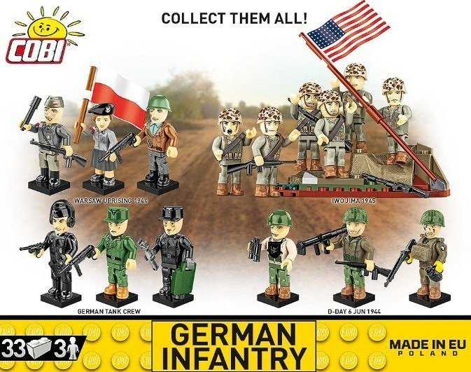 Konstruktorius Cobi German Infantry kariai 2060, 33 d.