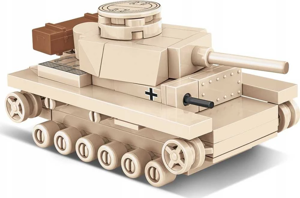 COBI HC Antrojo pasaulinio karo Panzer III tankas 82kl 3090