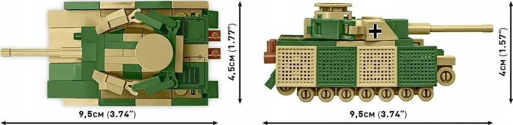 Cobi Klocki Tank IV Ausf. J