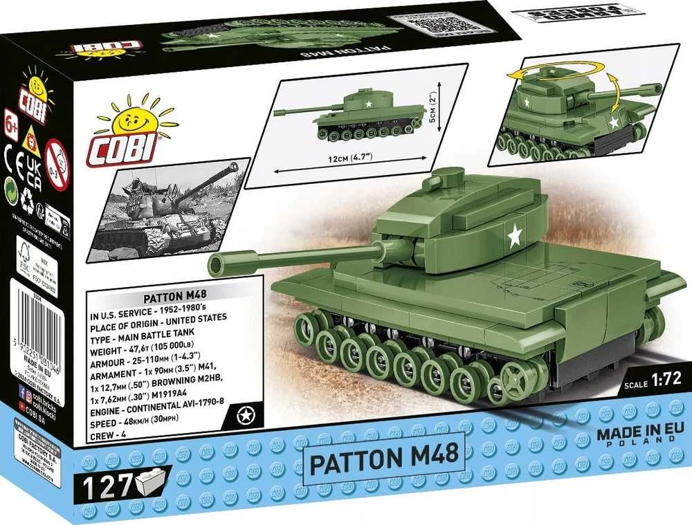 COBI ARMED FORCES Patton M48 127kl 3104