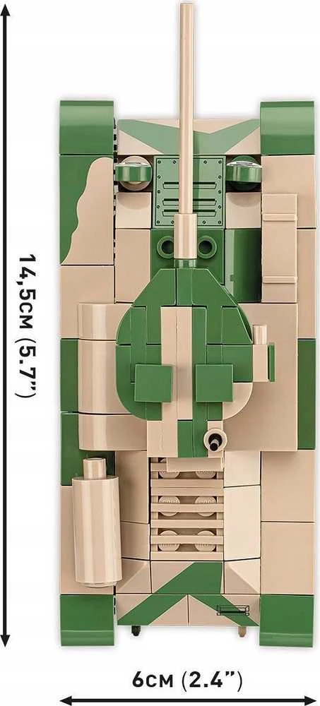 Cobi Klocki Renault R35 - Valentine IX - Panzer I