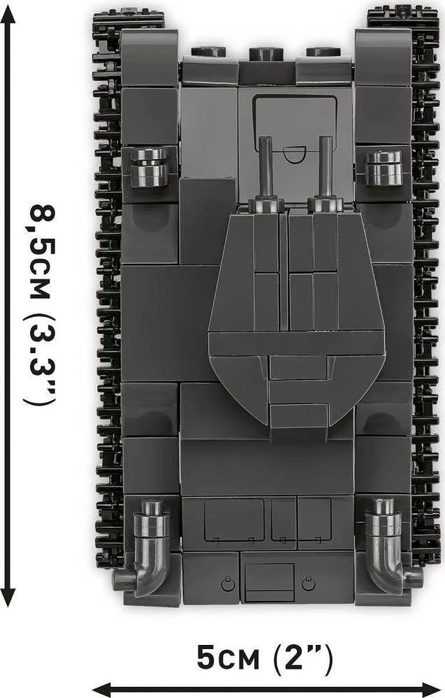 Cobi Klocki Renault R35 - Valentine IX - Panzer I