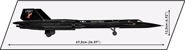 Klocki „Lockheed SR-71“ lėktuvo blokai – 1374 vnt.