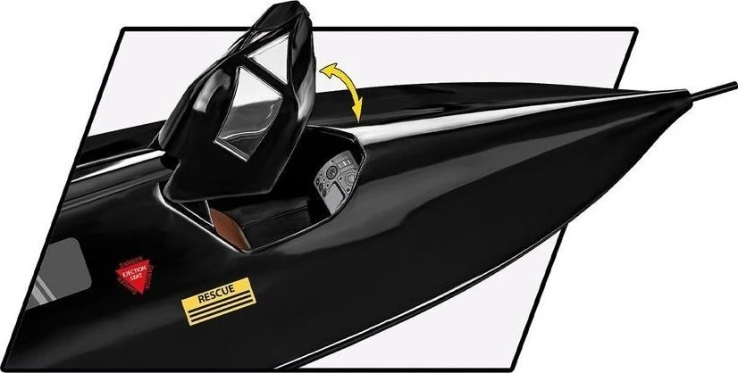 Klocki „Lockheed SR-71“ lėktuvo blokai – 1374 vnt.