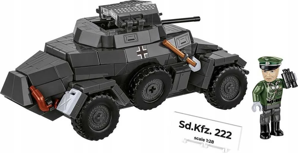 Cobi Sd.Kfz. 222 modelio konstravimo rinkinys