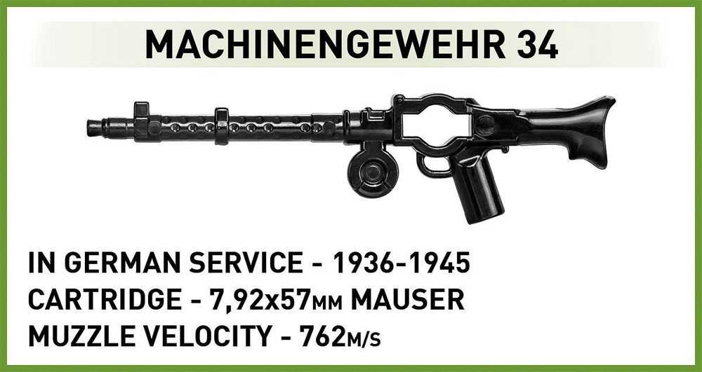 Cobi Klocki Sd.kfz.124 Wespe blokeliai 860 blokai