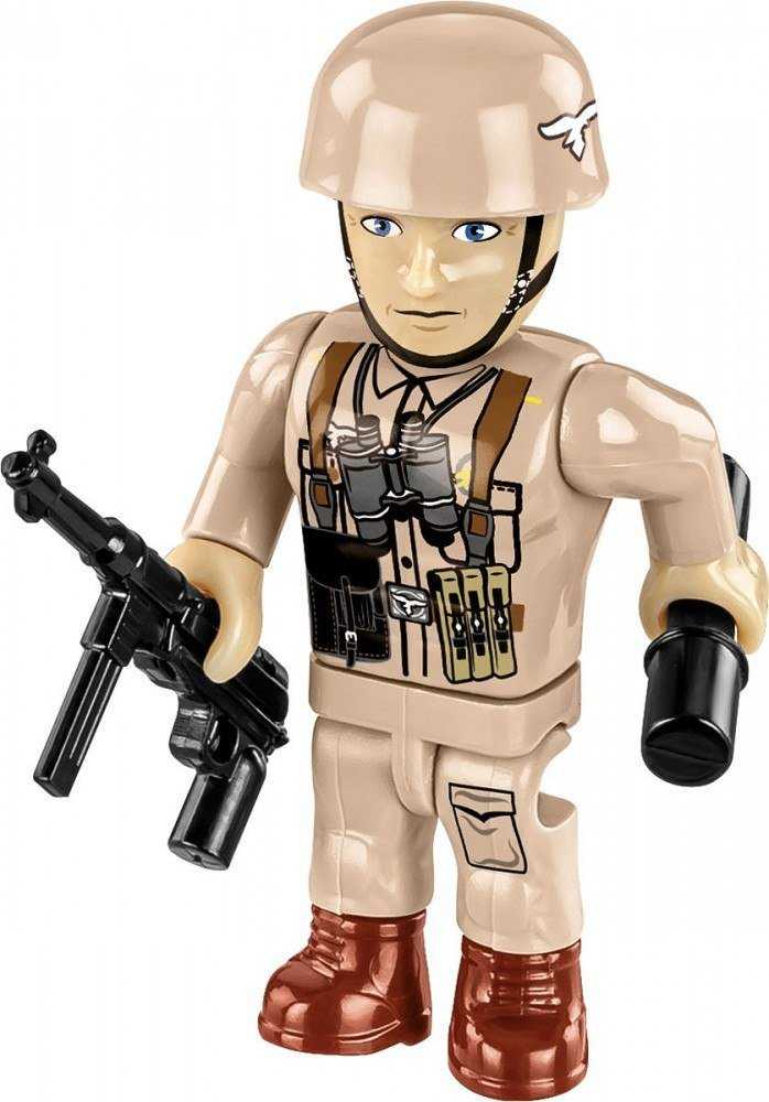 Cobi Klocki Sd.kfz.124 Wespe blokeliai 860 blokai