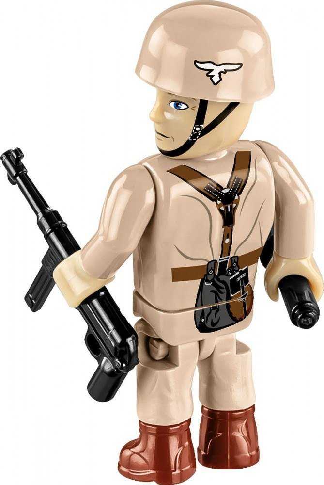 Cobi Klocki Sd.kfz.124 Wespe blokeliai 860 blokai