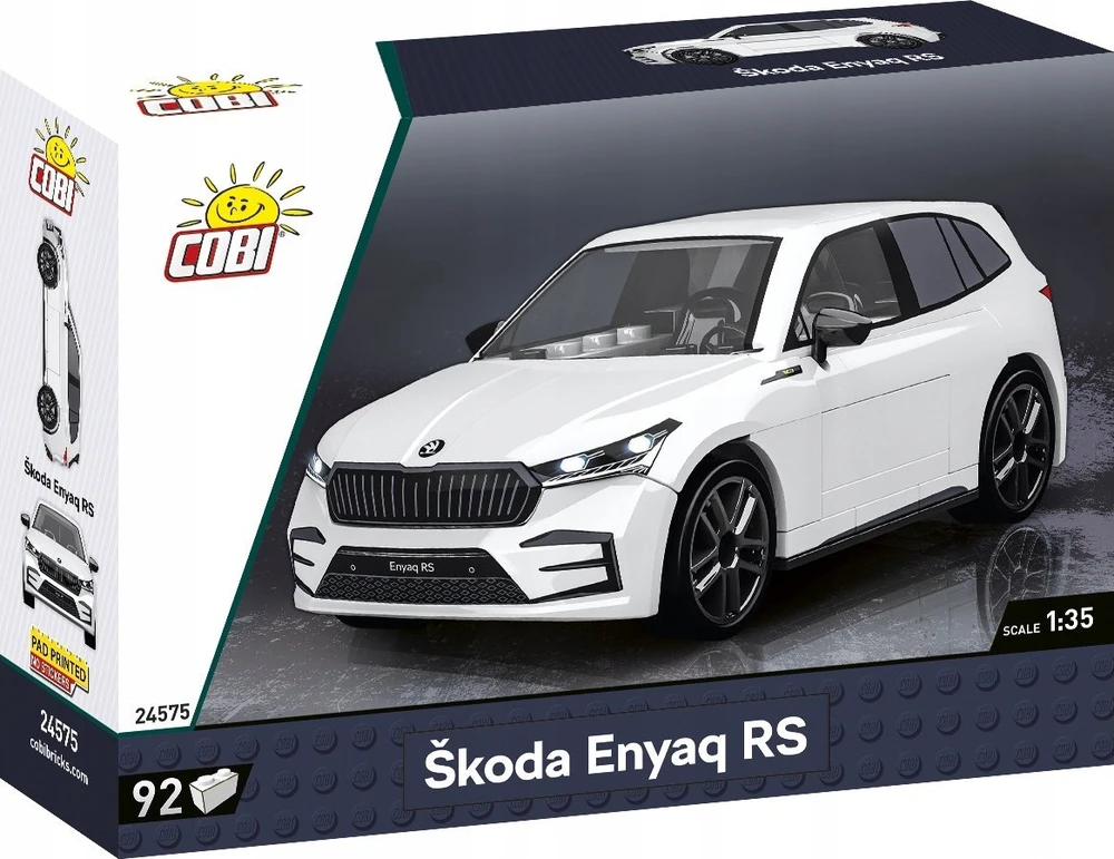 „Cobi“ blokai „Skoda Enyaq RS 92“ blokeliai
