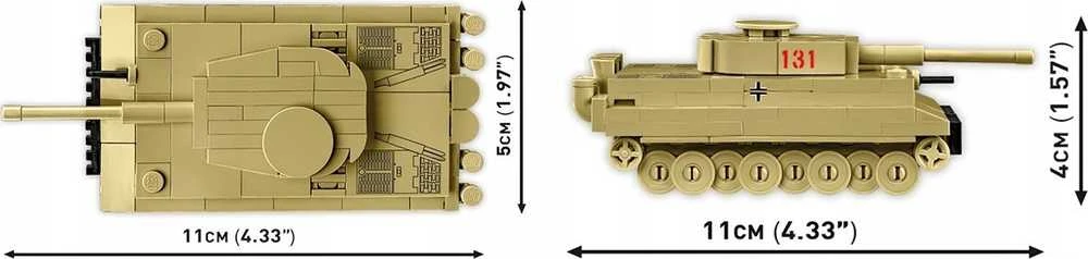 Cobi Antrojo pasaulinio karo tanko modelis, Tiger I 131