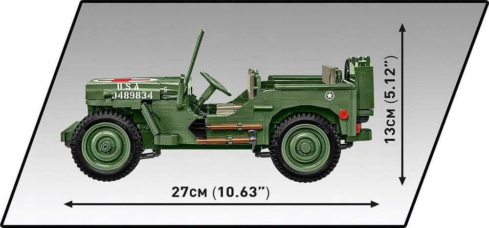 Konstruktorius Cobi Wilys MB Medikų automobilis 2806, 1131