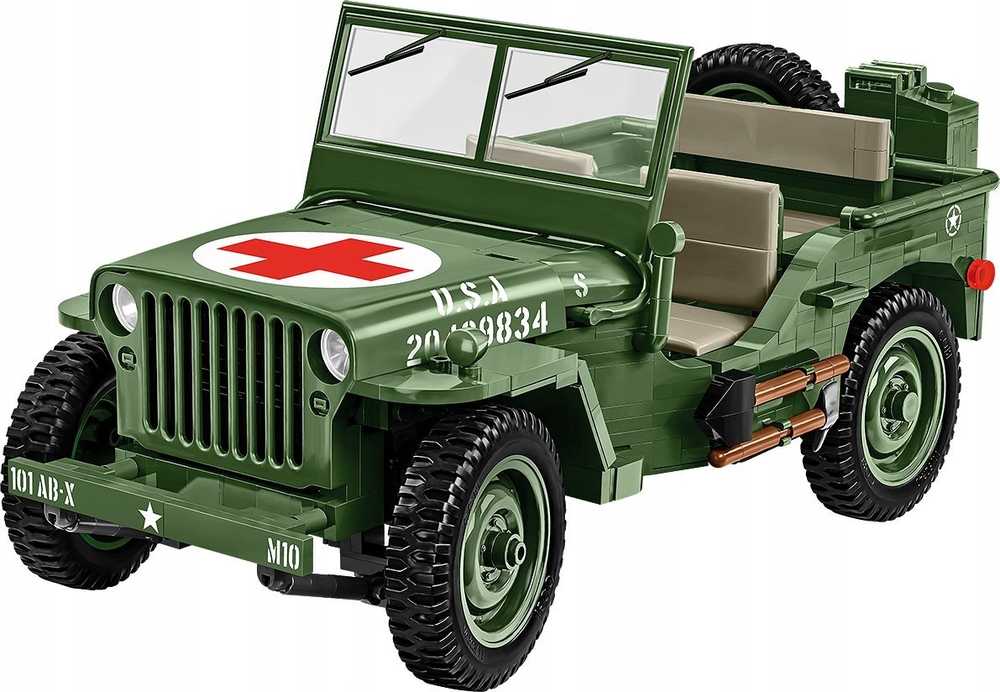 Konstruktorius Cobi Wilys MB Medikų automobilis 2806, 1131