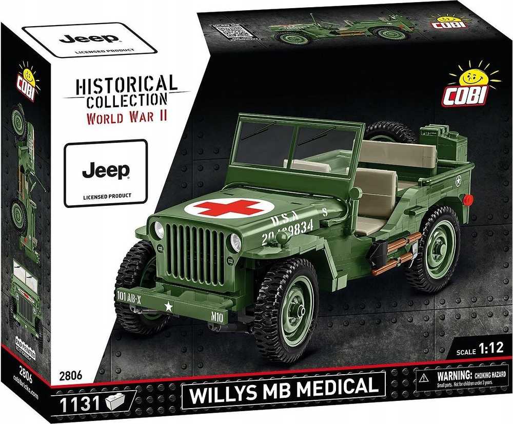 Konstruktorius Cobi Wilys MB Medikų automobilis 2806, 1131