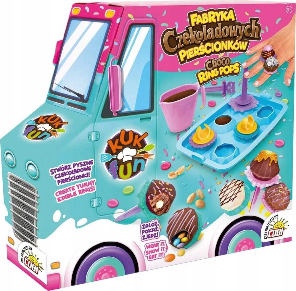Cobi Kuk Fun šokolado žiedų gamykla