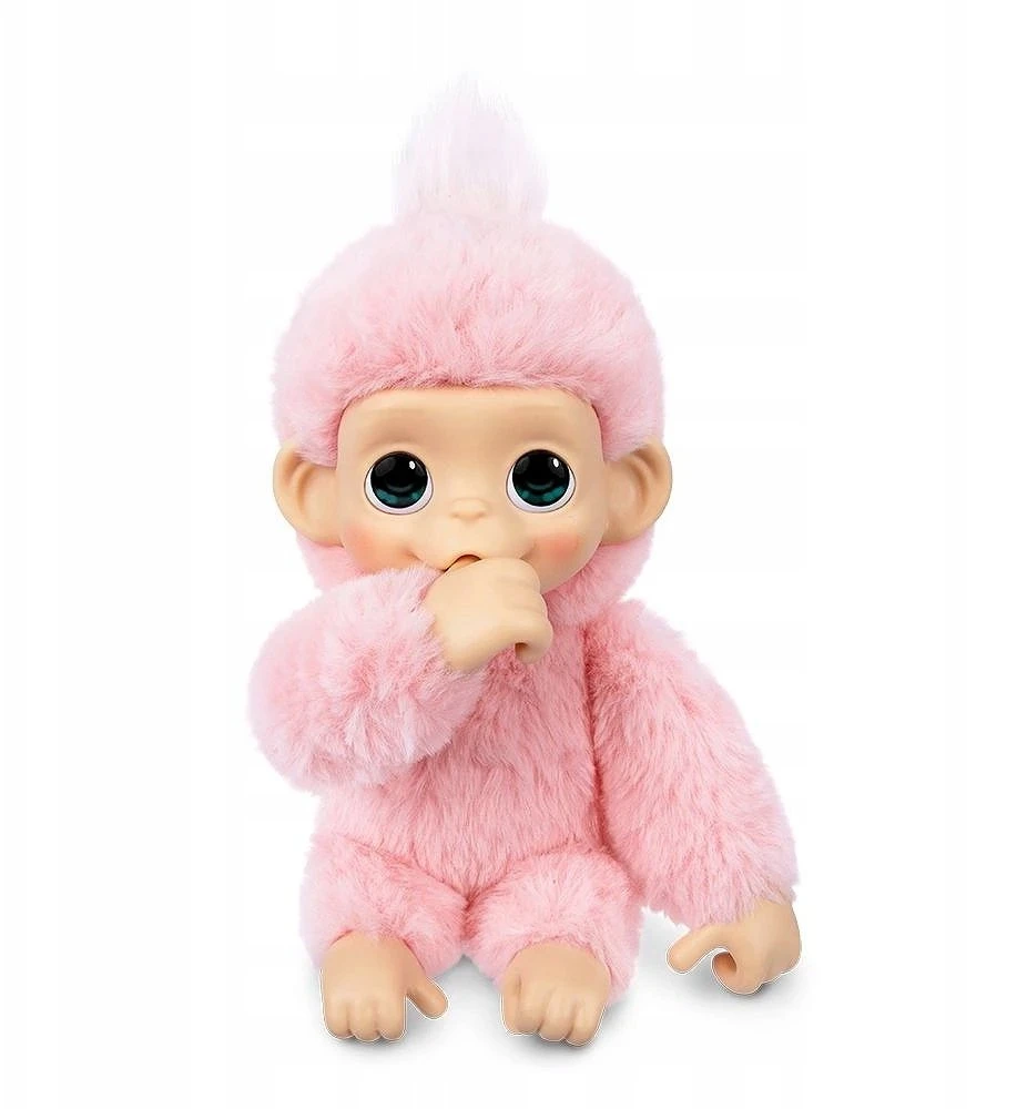 Maskotka Interaktyvus pliušinis žaislas „Little Live Pets“ – mini beždžionėlė Luna Lemon
